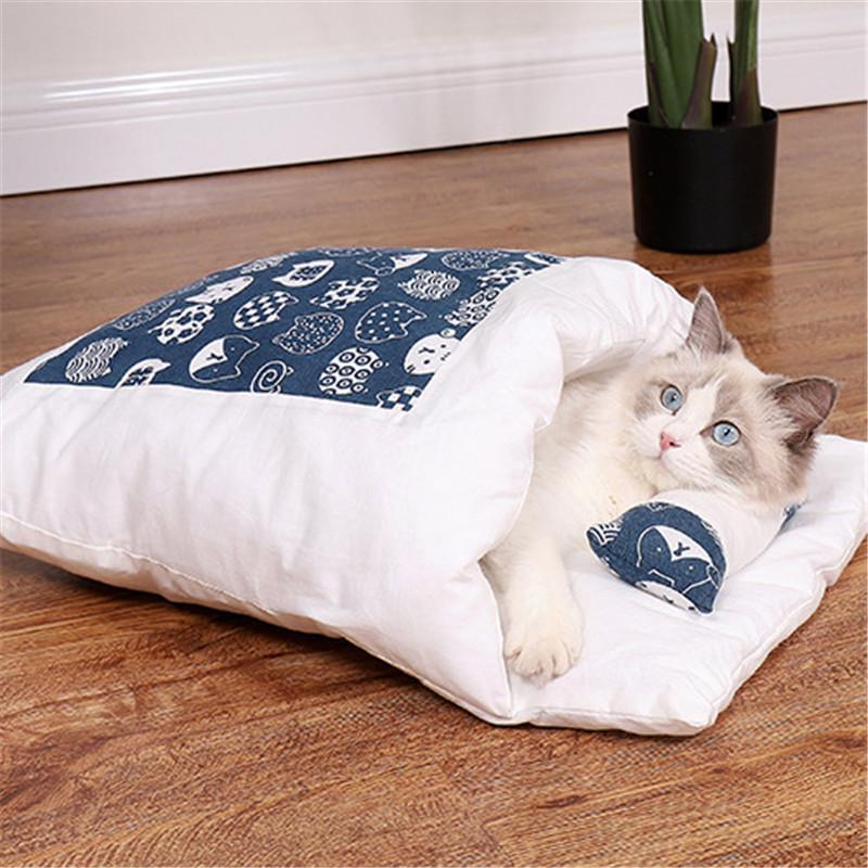 Sleeping Bag Cat Bed