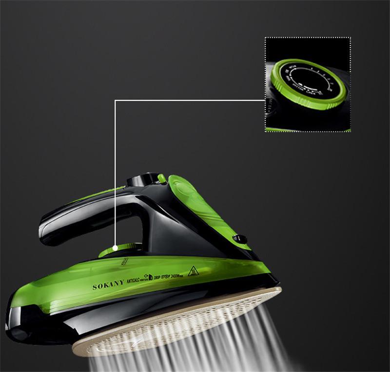 5 Speed Cordless Charging Portable Steam Iron