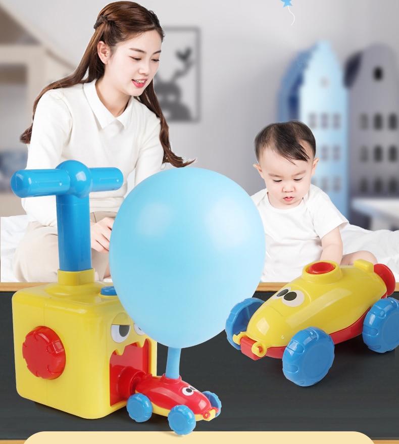Balloon Air Powered Toy Cars