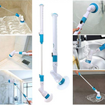 Electric Power Cleaning Scrubber With Extension Handle