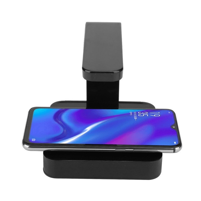 2-in-1 UV Cell Phone Sanitizer And Wireless QI Fast Charger For iPhone, Samsung, Android