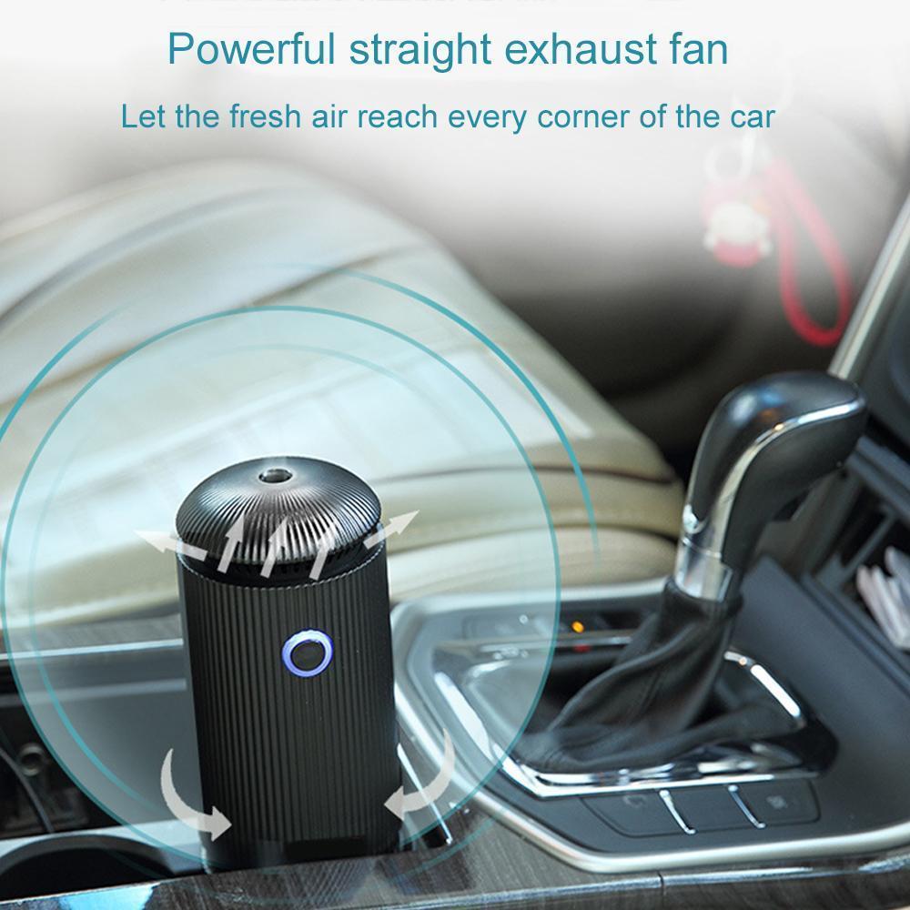 Ioniser Portable Car Air Purifier & Oil Aroma Diffuser