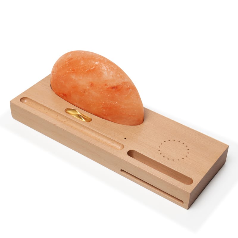 Sunrise Oriental LED Salt Lamp with Wireless Charger