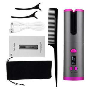 Automatic Wireless Hair Curler
