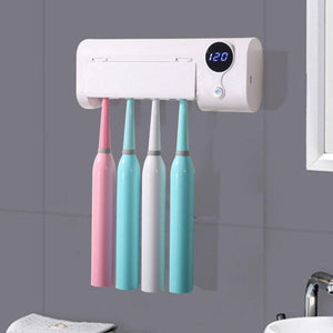 Wall Mounted Anti Bacterial Toothbrush Holder