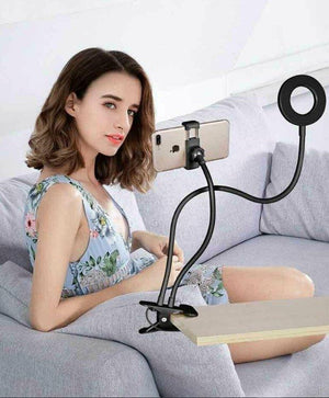 Ring Light Selfie Cell Phone Holder with Stand