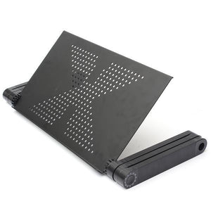 Adjustable Folding Laptop Table With Mouse Holder