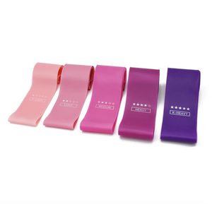 Resistance Bands Exercise Elastic loops Set (Complete kit of 5)