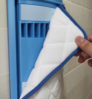 Exfoliating Hands-free Back Brush Shower Back Scrubber