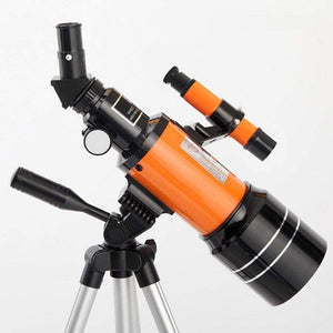 Impact Shop Telescopes Orange with short tripod Best Telescope for Kids and Beginners with Adjustable Tripod HD Night Vision