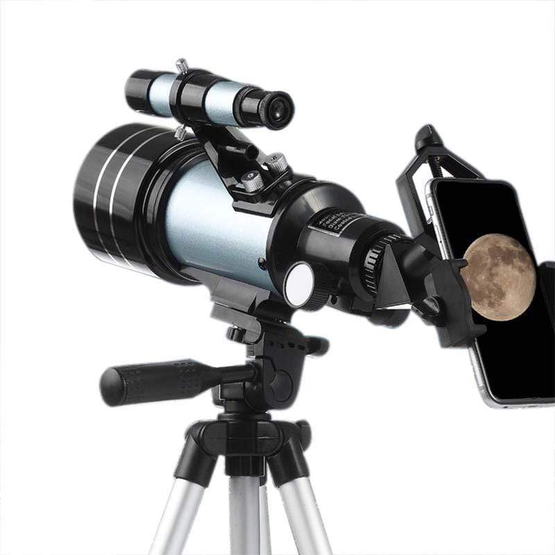 Impact Shop Telescopes Silver with long tripod Best Telescope for Kids and Beginners with Adjustable Tripod HD Night Vision