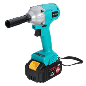 Cordless Electric Impact Wrench with Battery