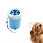Portable Dog Paw Cleaner Cup Silicon Brush 360 Degree Paw Washing Cup