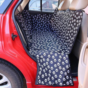 Luxury Waterproof Dog Car Seat Cover Hammock with Zipper And Side Flaps