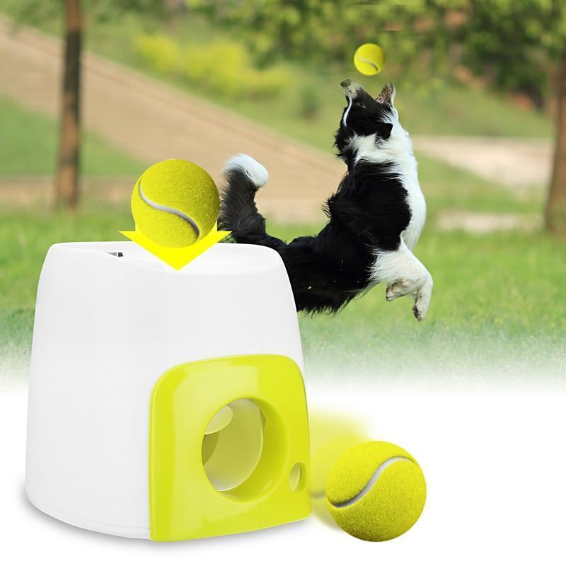 Automatic Tennis Ball Launcher Dog Toy