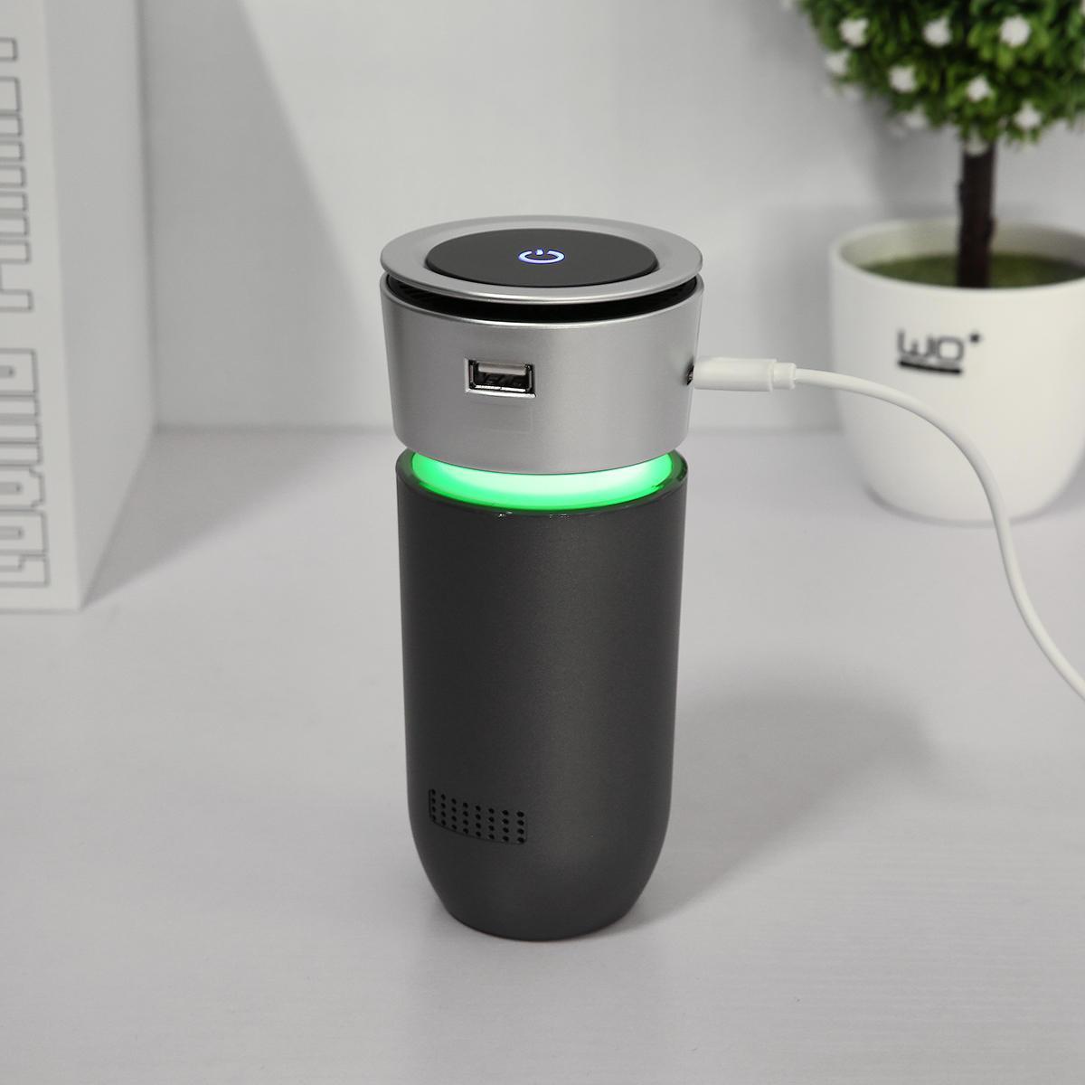 Portable Car Ionizer Air Purifier with USB Cable