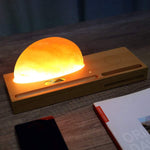 Sunrise Oriental LED Salt Lamp with Wireless Charger